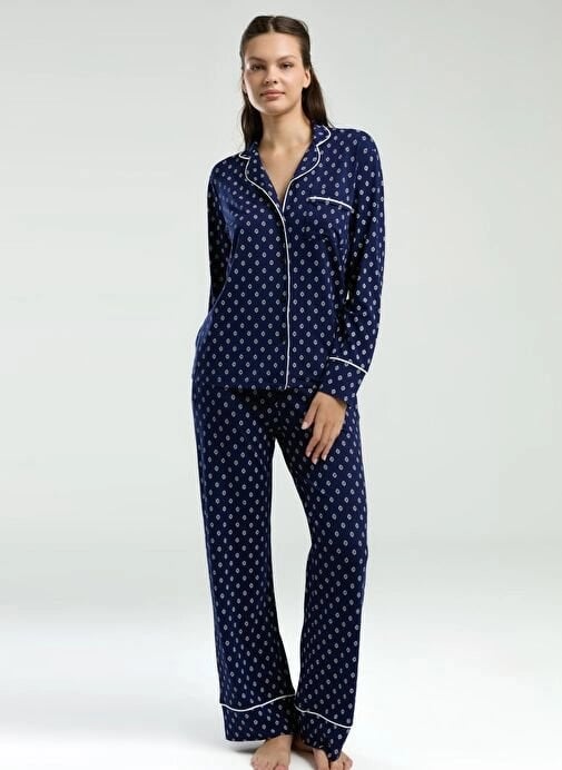 Pierre Cardin  Pc8950-S  Kadın Gömlek Pijama Takım