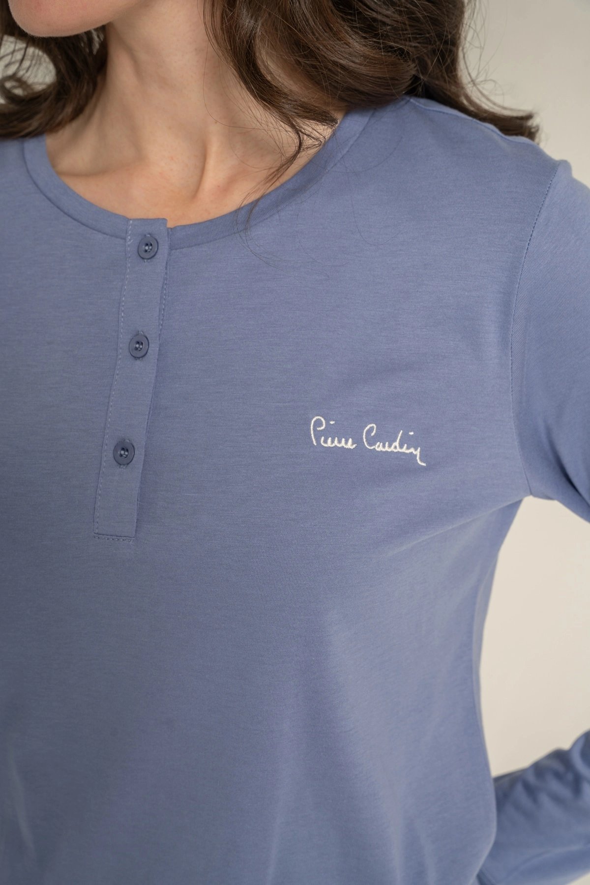 Pierre Cardin  Pc9270-S  Kadın Uzun Kollu Pijama Takımı