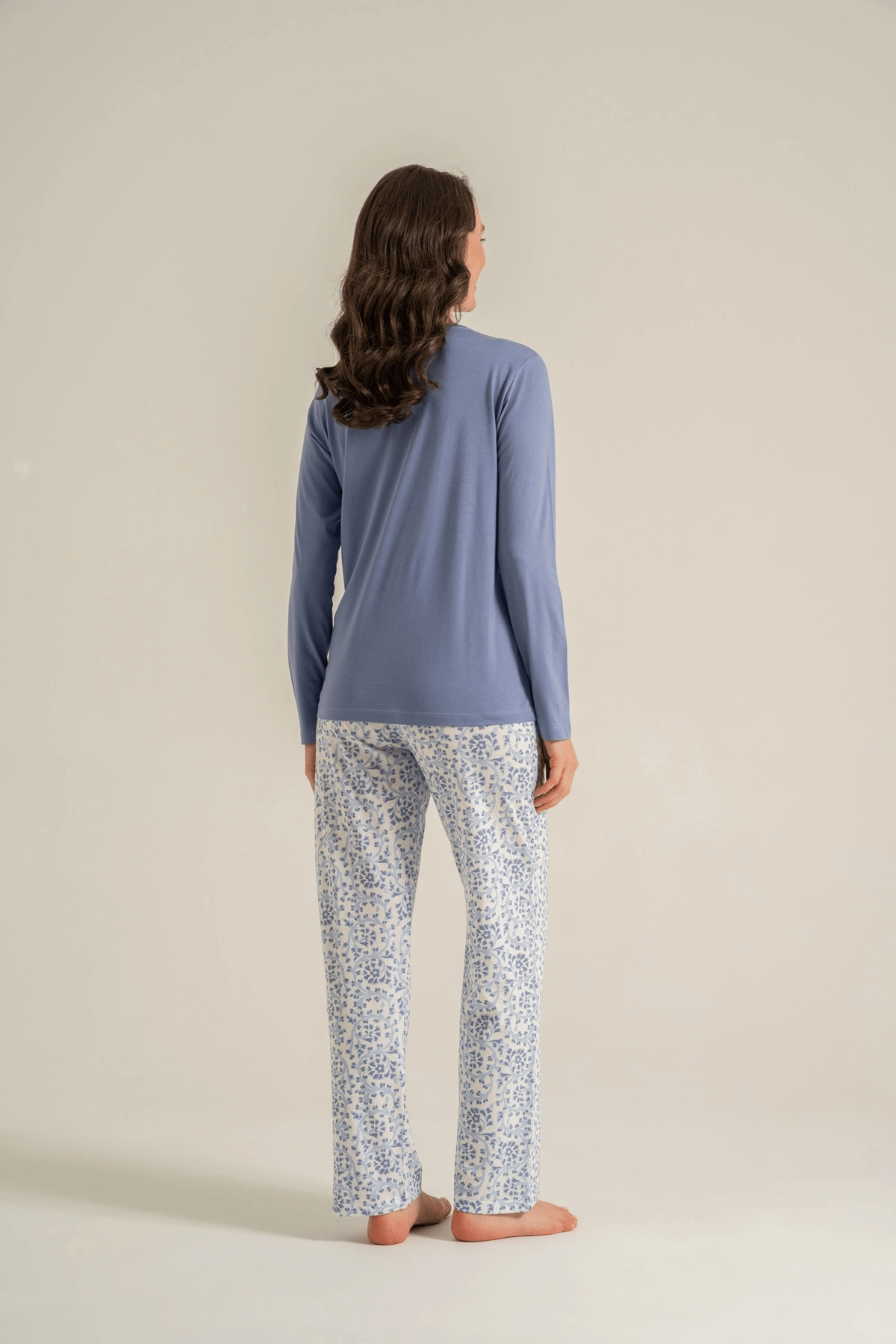 Pierre Cardin  Pc9270-S  Kadın Uzun Kollu Pijama Takımı