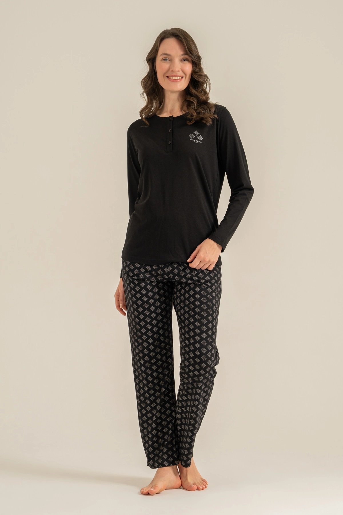 Pierre Cardin  Pc9289-S  Kadın Uzun Kollu Pijama Takımı