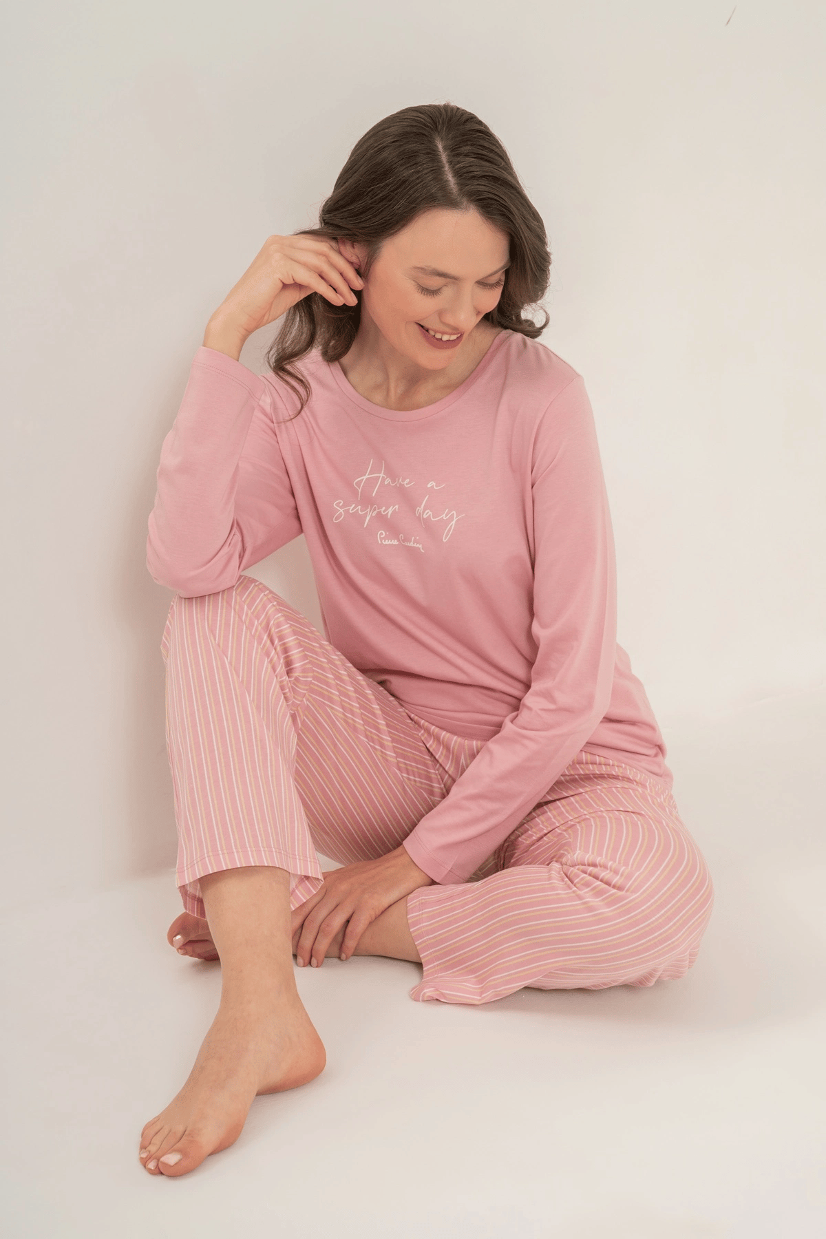 Pierre Cardin  Pc9294-S  Kadın Uzun Kollu Pijama Takımı