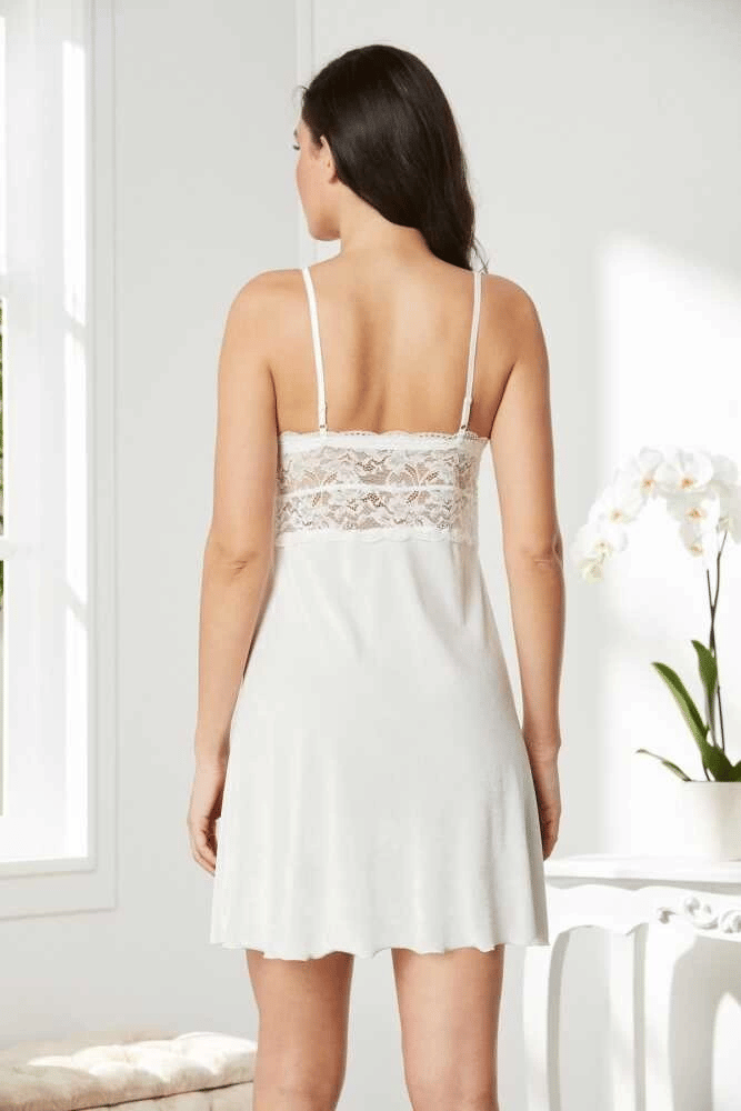 Pierre Cardin 4045 Kadife Saten Dantelli Gecelik ve Sabahlık Takımı