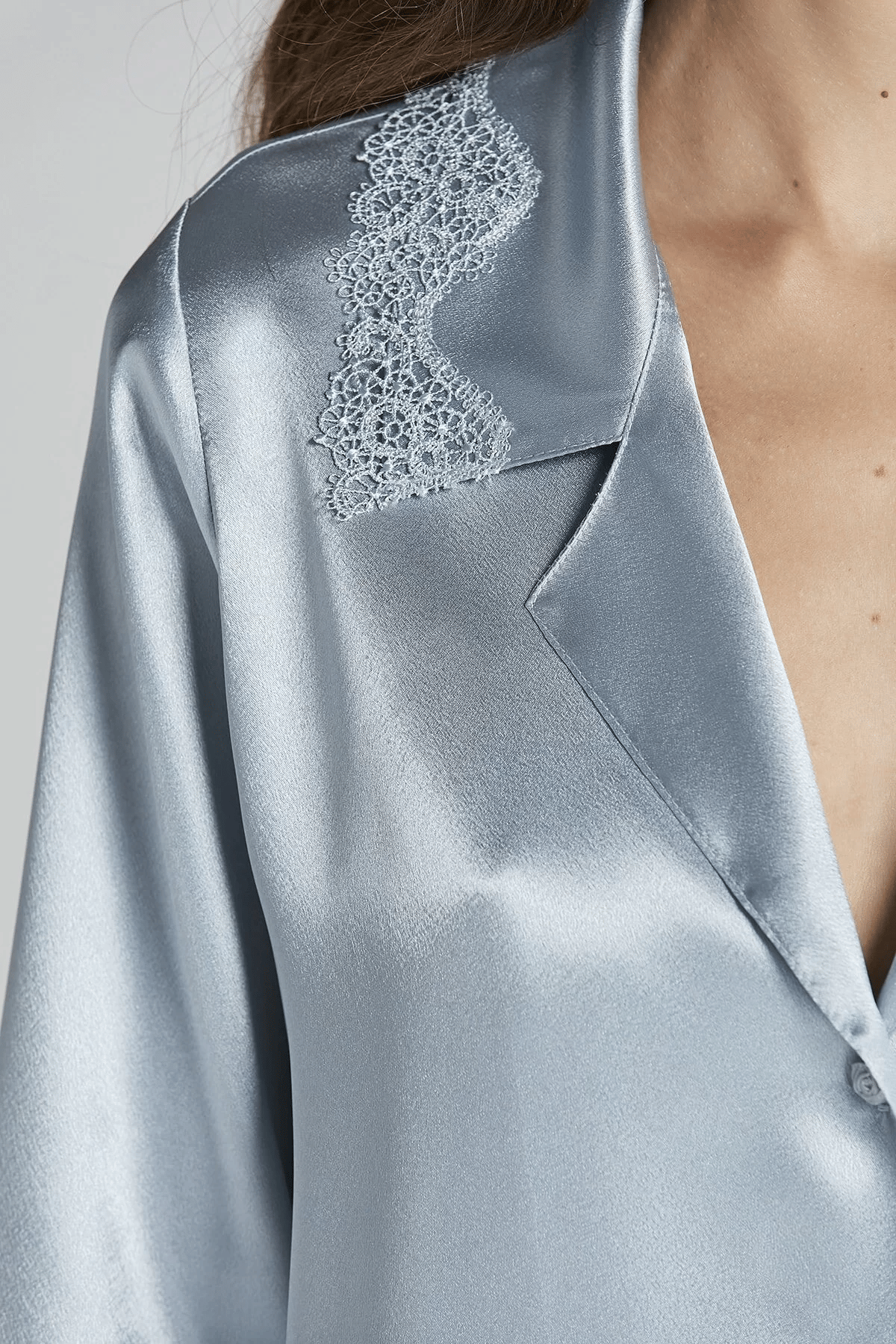 Pierre Cardin 6965 Bayan 6'lı Saten Gecelik Sabahlık