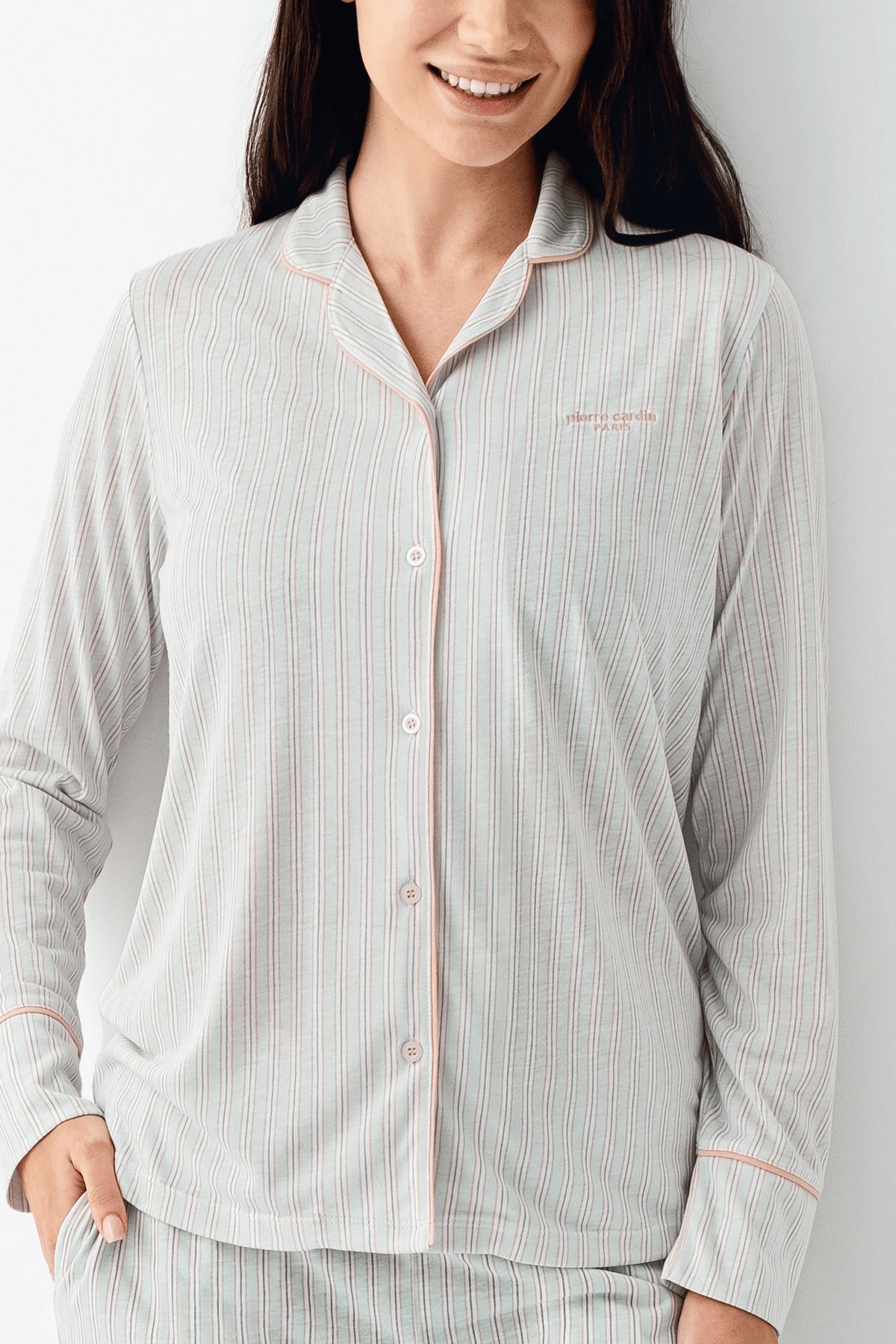 Pierre Cardin 9051-S Gömlek Pijama Takımı