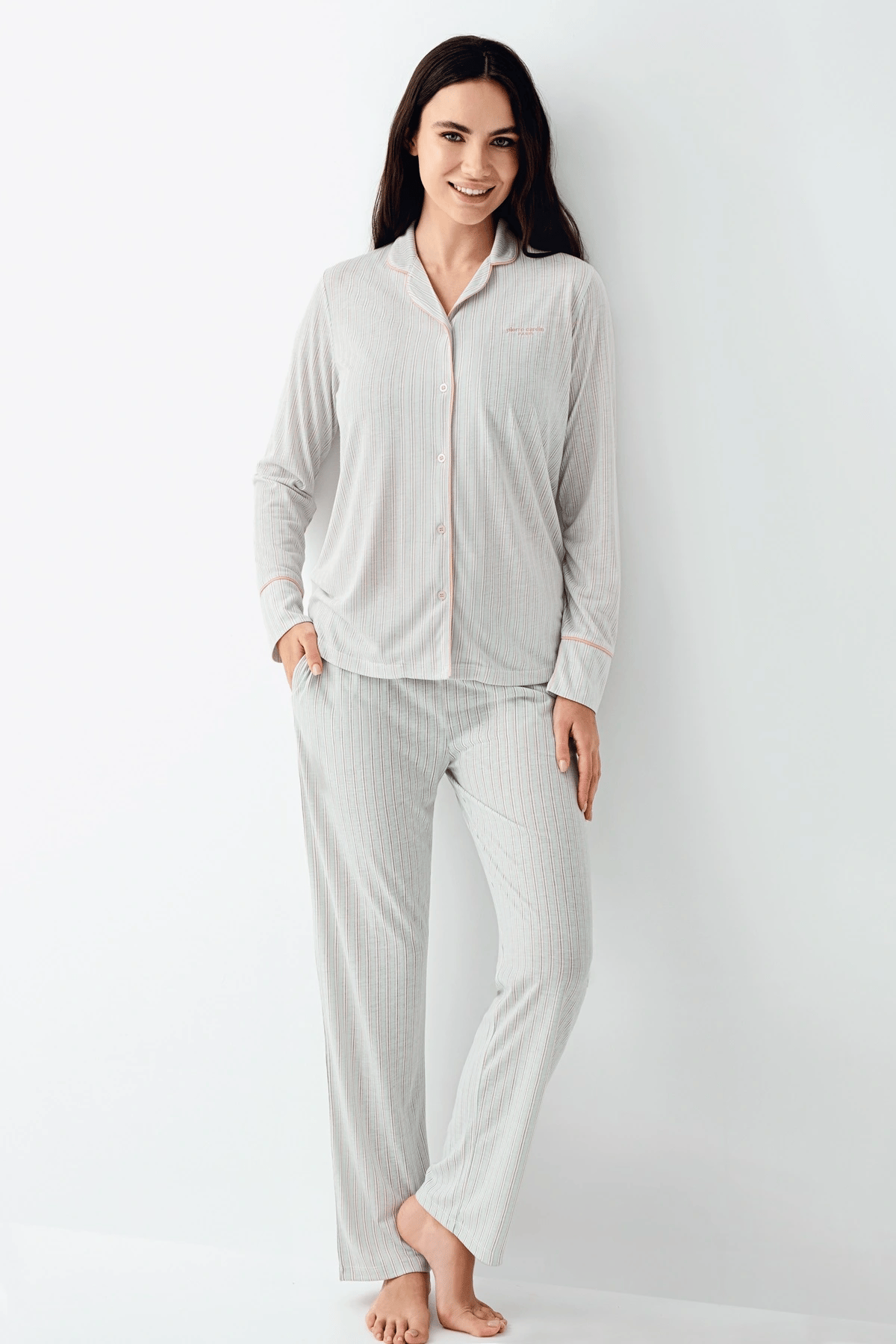 Pierre Cardin 9051-S Gömlek Pijama Takımı
