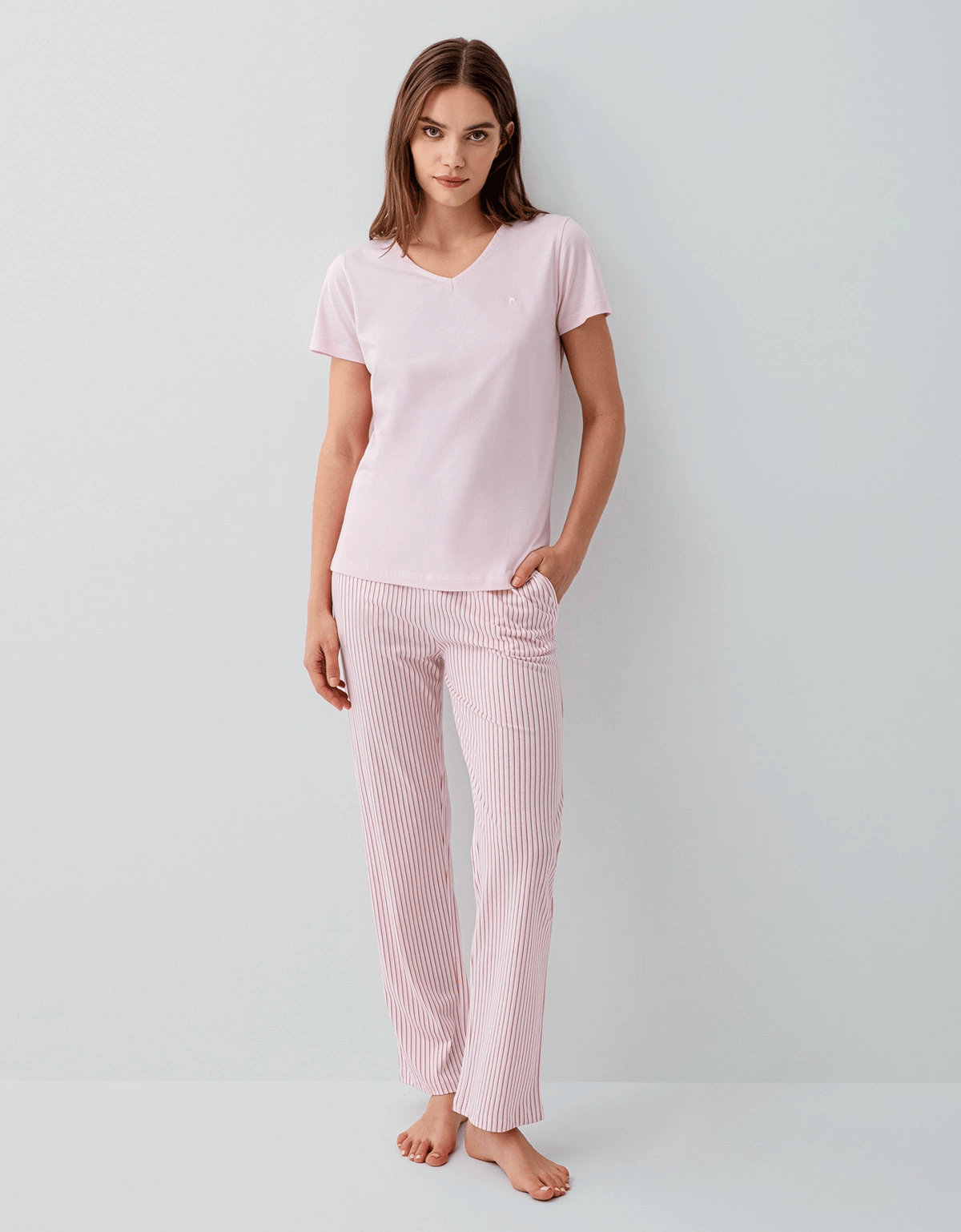 Pierre Cardin 9202-S Kısa Kol Pijama Takımı