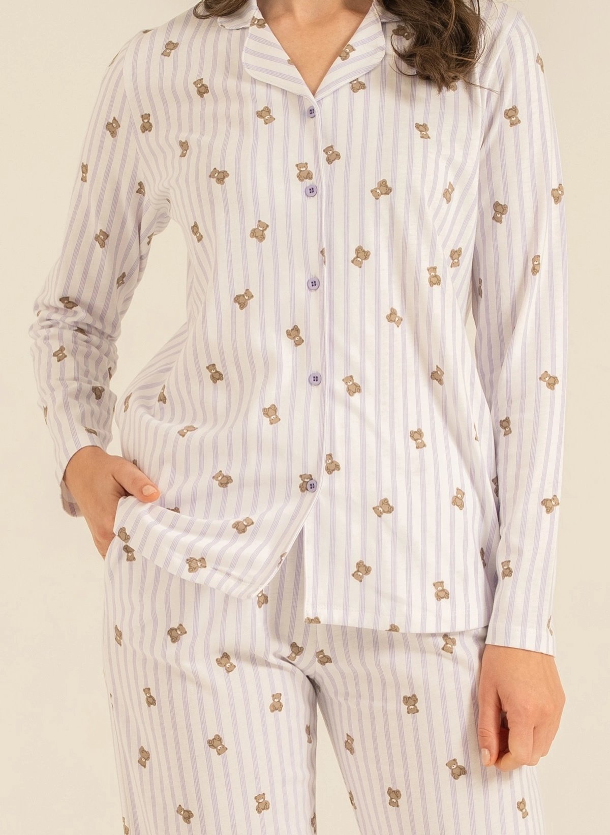 Rolypoly  Rp3913-S Kadın Gömlek Pijama Takım