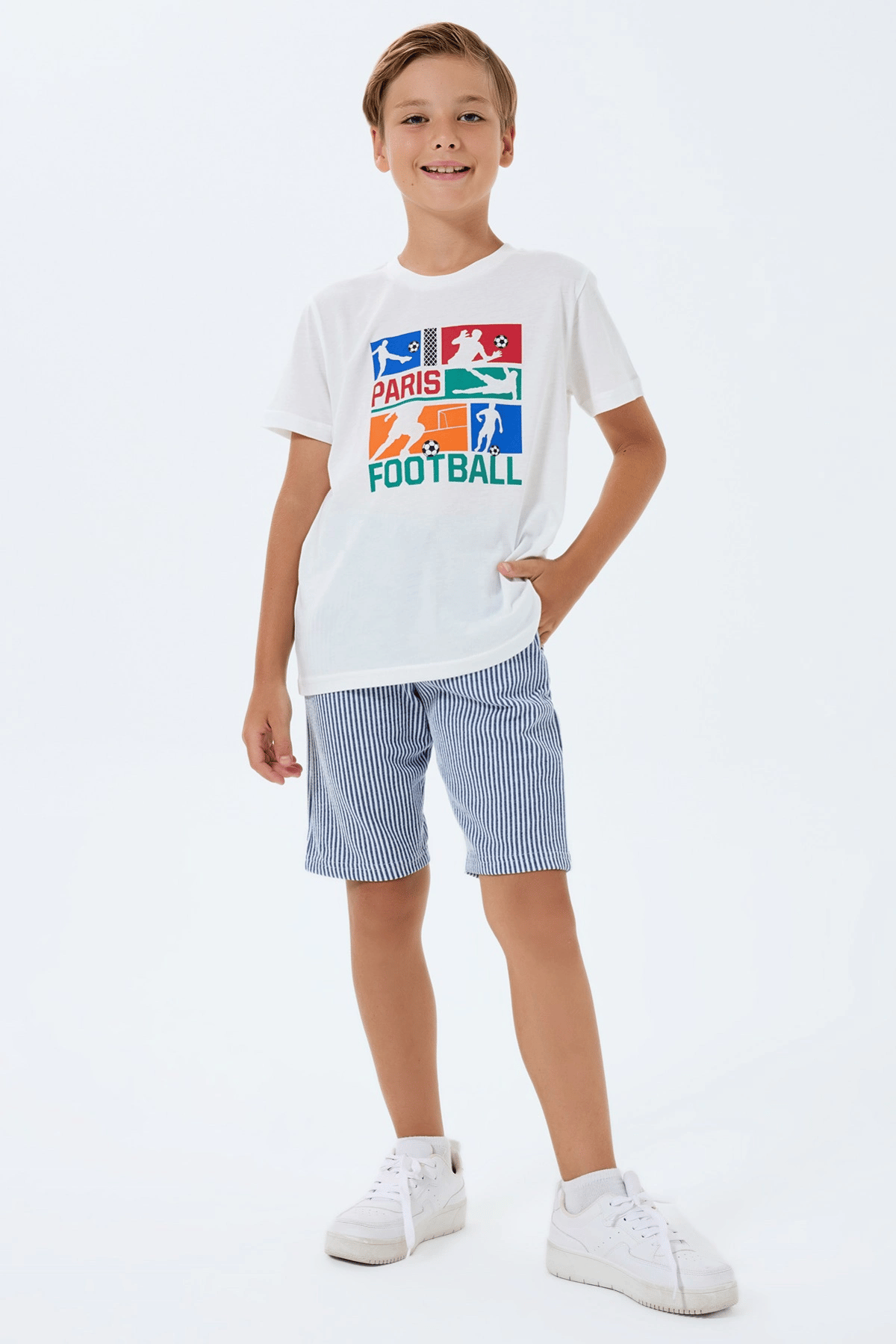 RolyPoly 3755-2 Erkek Çocuk Bermuda Takım