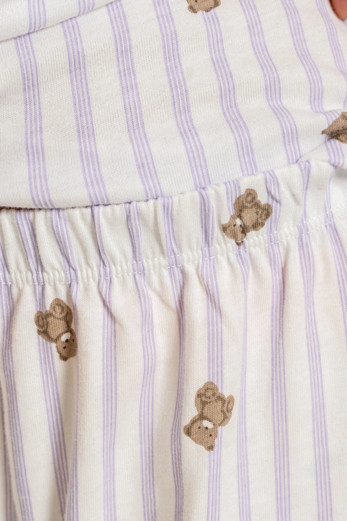 Rolypoly Rp3913-G  Kız Çocuk Gömlek Pijama Takım