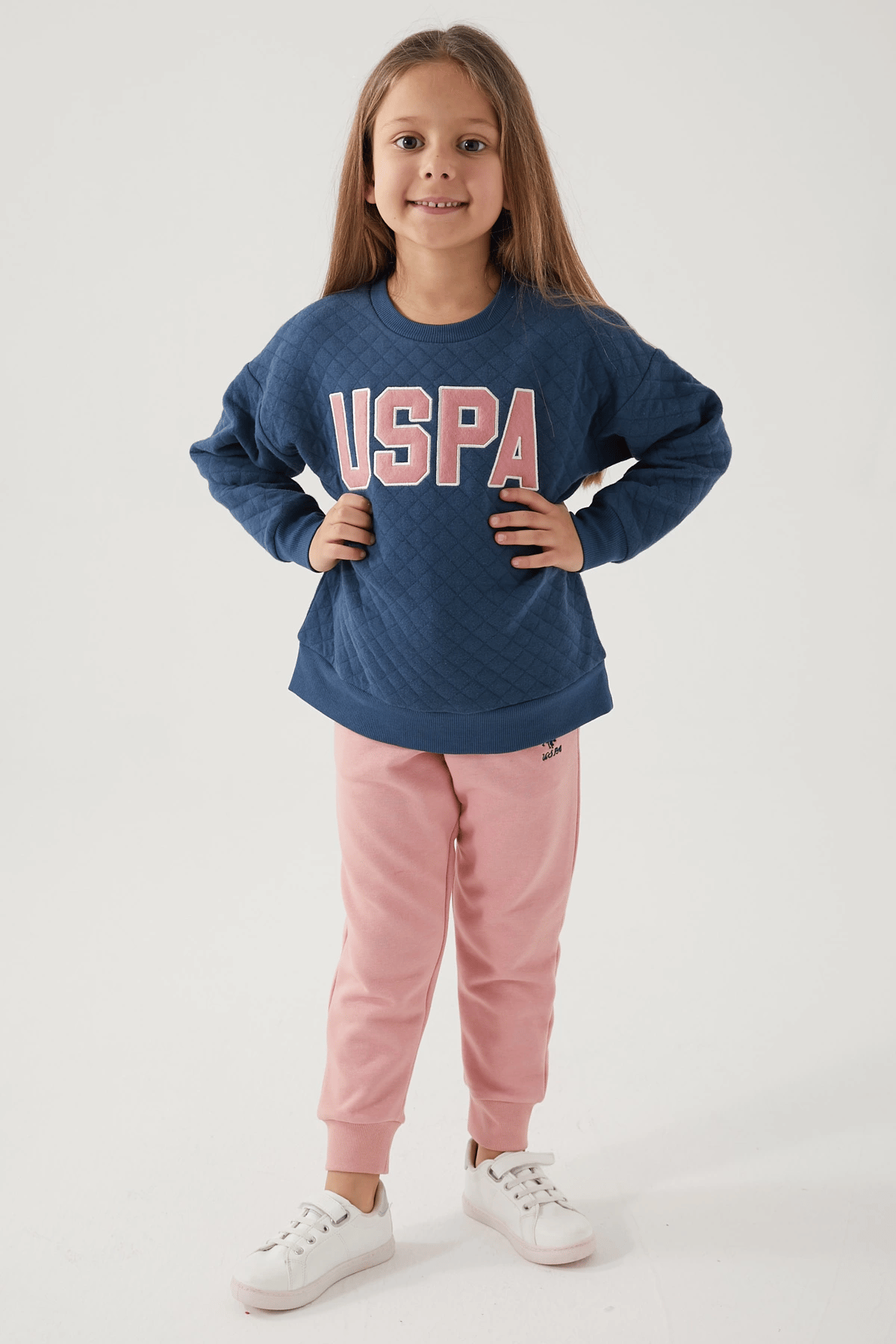 US Polo 1620-4 Kız Çocuk İkili Takım