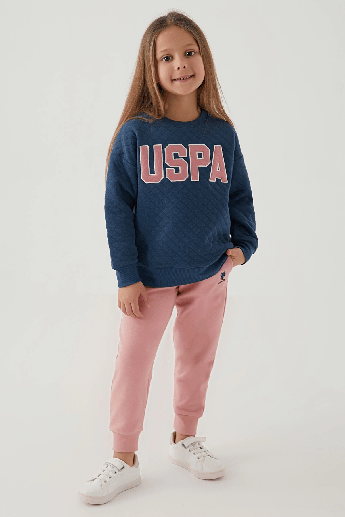 US Polo 1620-4 Kız Çocuk İkili Takım