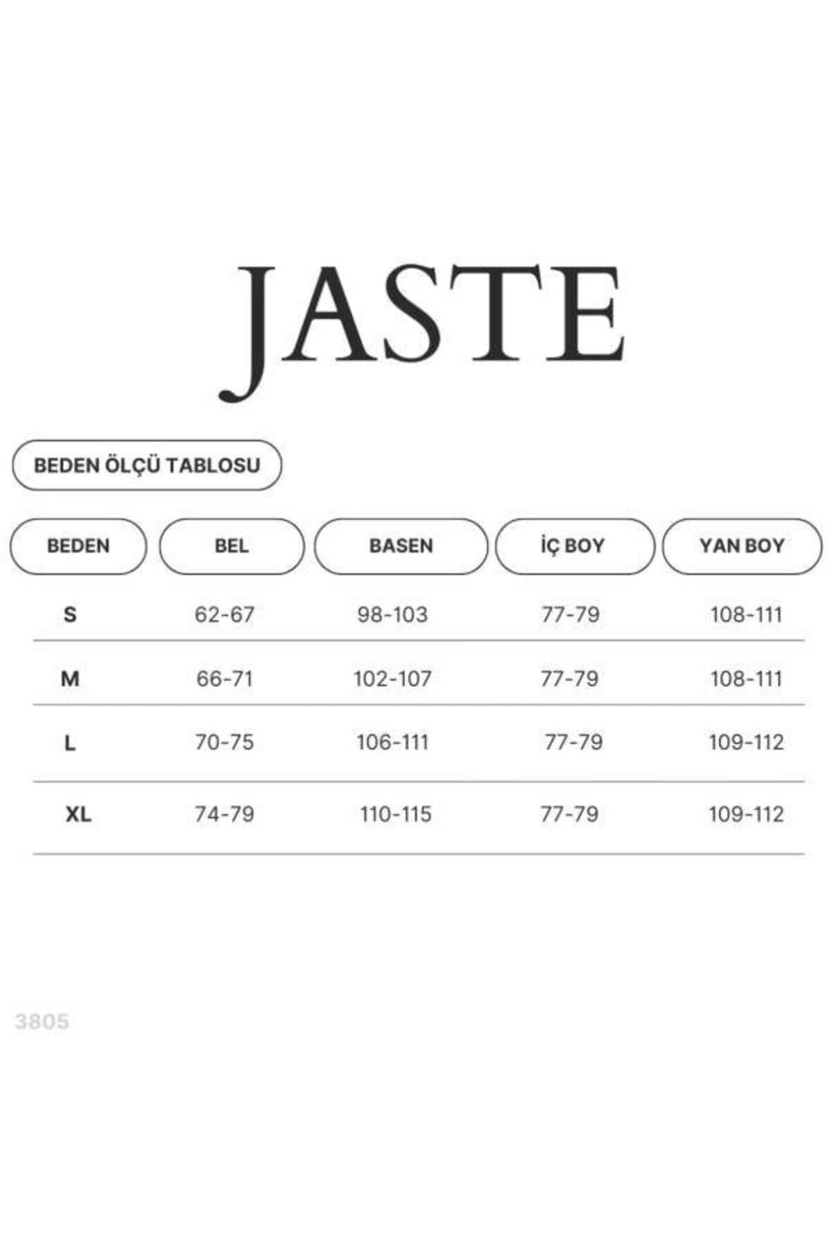 Kadın Beli Lastikli Bol Paça Palazzo Keten Pantolon HARDAL