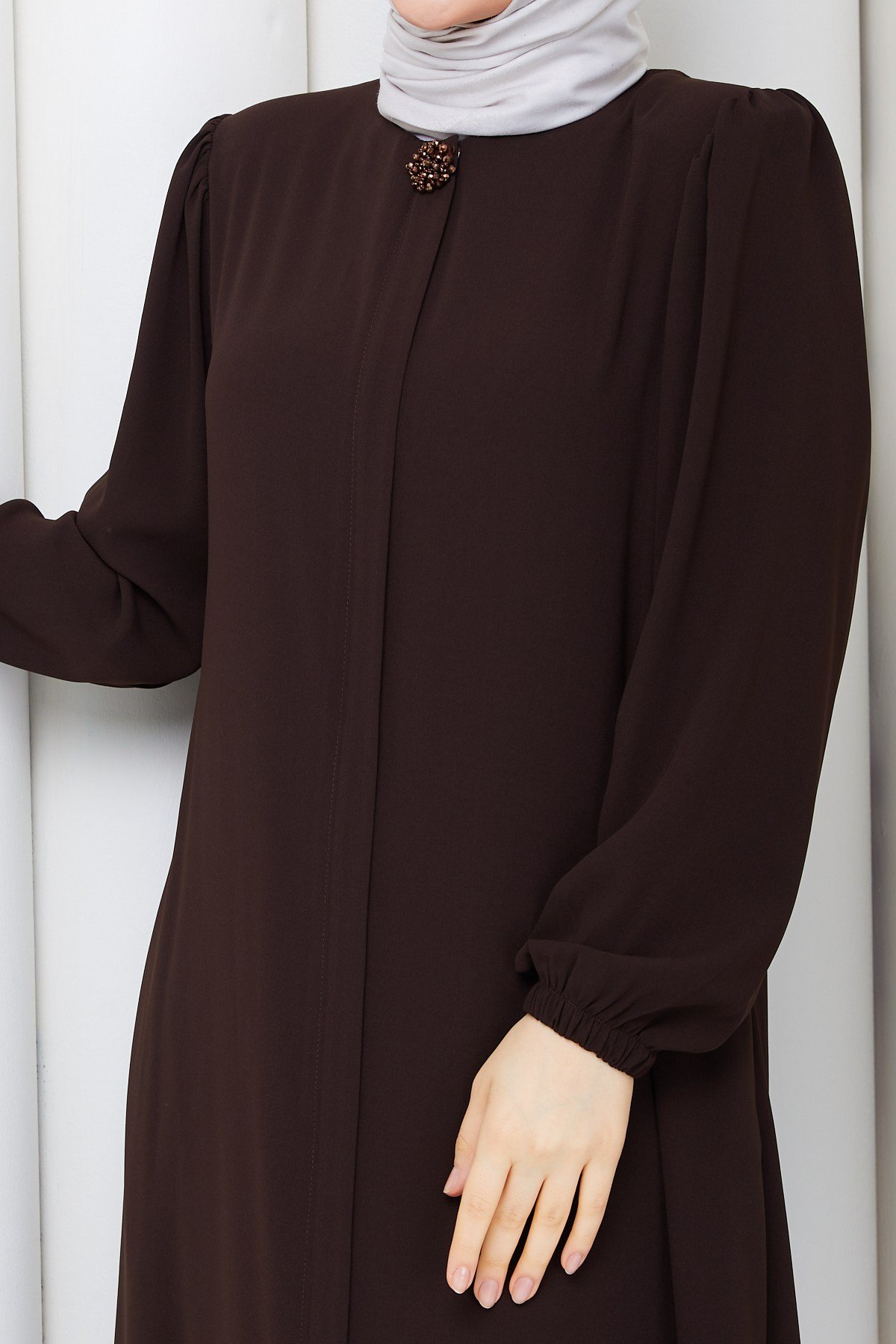 MODERN KESİM ZARİF FERACE / Kahve