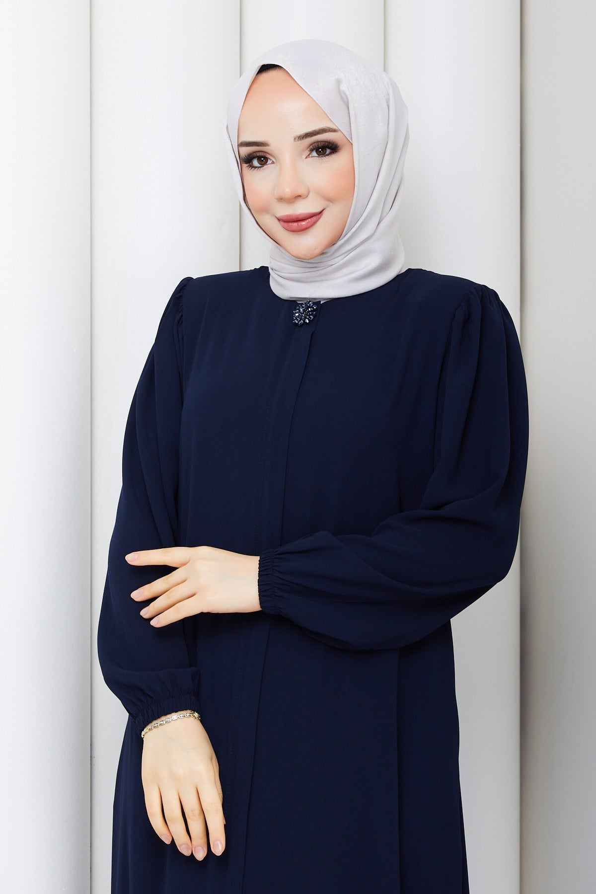 MODERN KESİM ZARİF FERACE / Lacivert