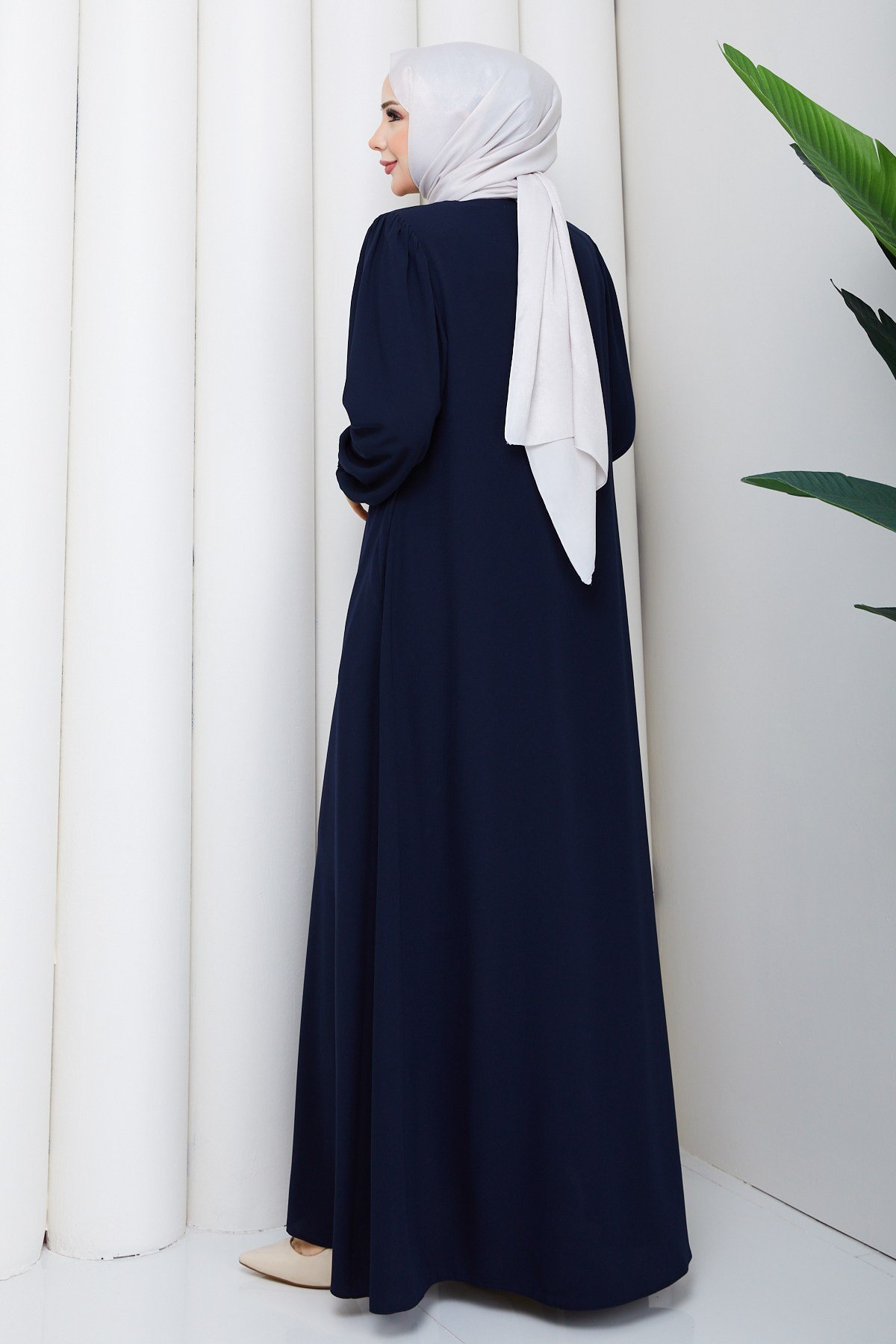 MODERN KESİM ZARİF FERACE / Lacivert