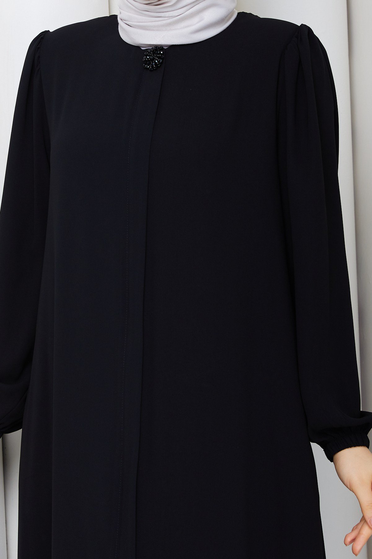 MODERN KESİM ZARİF FERACE / Siyah