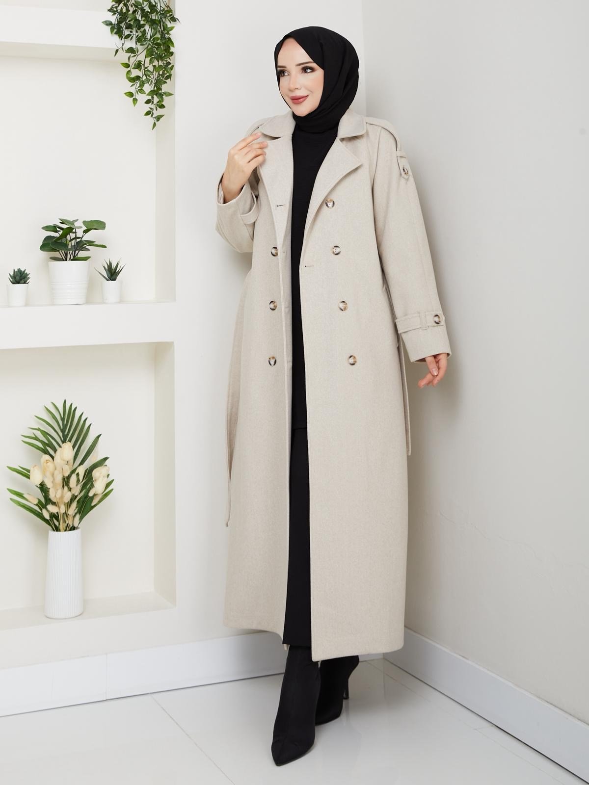 OVERSİZE KAŞE / Krem