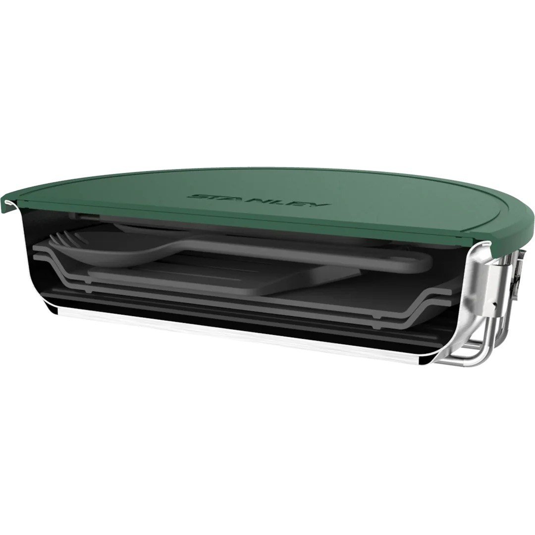 Stanley Adventure Çelik Kızartma Tava/Pişirme Seti (9 Parça) 0.94 Lt - Stainless Steel