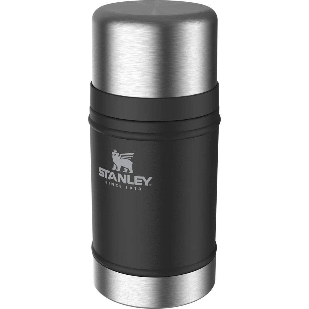 Stanley Klasik Vakumlu Çelik Yemek Termosu 0.70 Lt Siyah - Matte Black Pebble