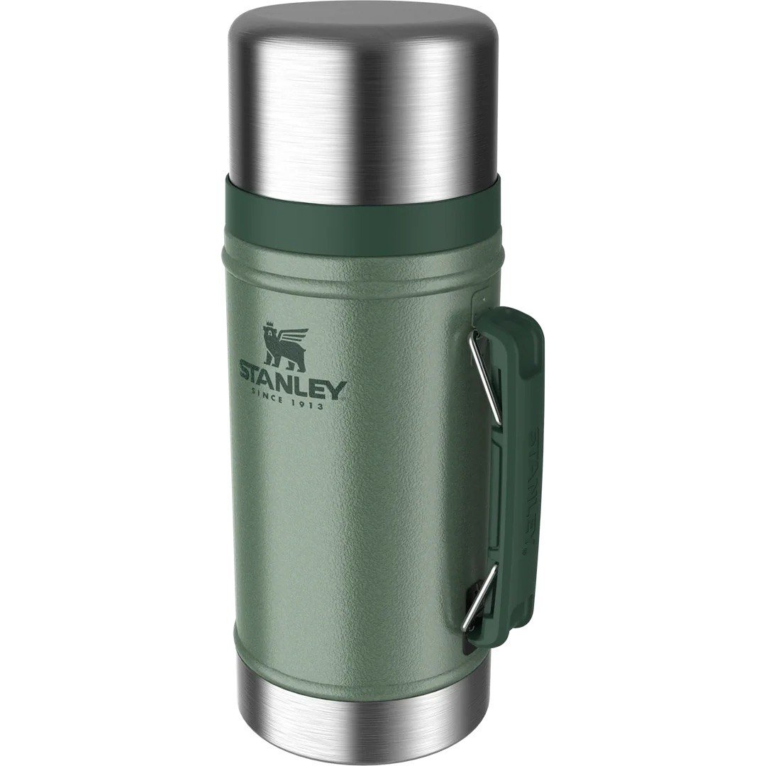 Stanley Klasik Vakumlu Çelik Yemek Termosu 0.94 Lt yeşil - Hammertone Green