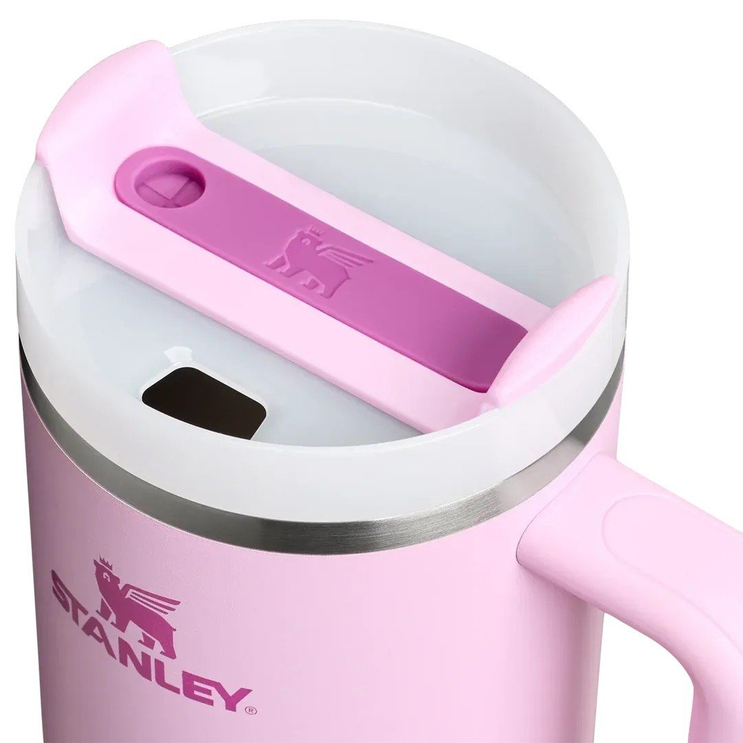 Stanley Quencher H2.O FlowState™ Tumbler Pipetli Termos | 1.18L Pembe - Cherry Blossom