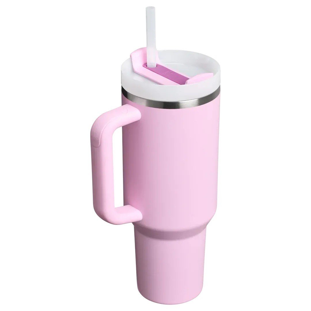 Stanley Quencher H2.O FlowState™ Tumbler Pipetli Termos | 1.18L Pembe - Cherry Blossom