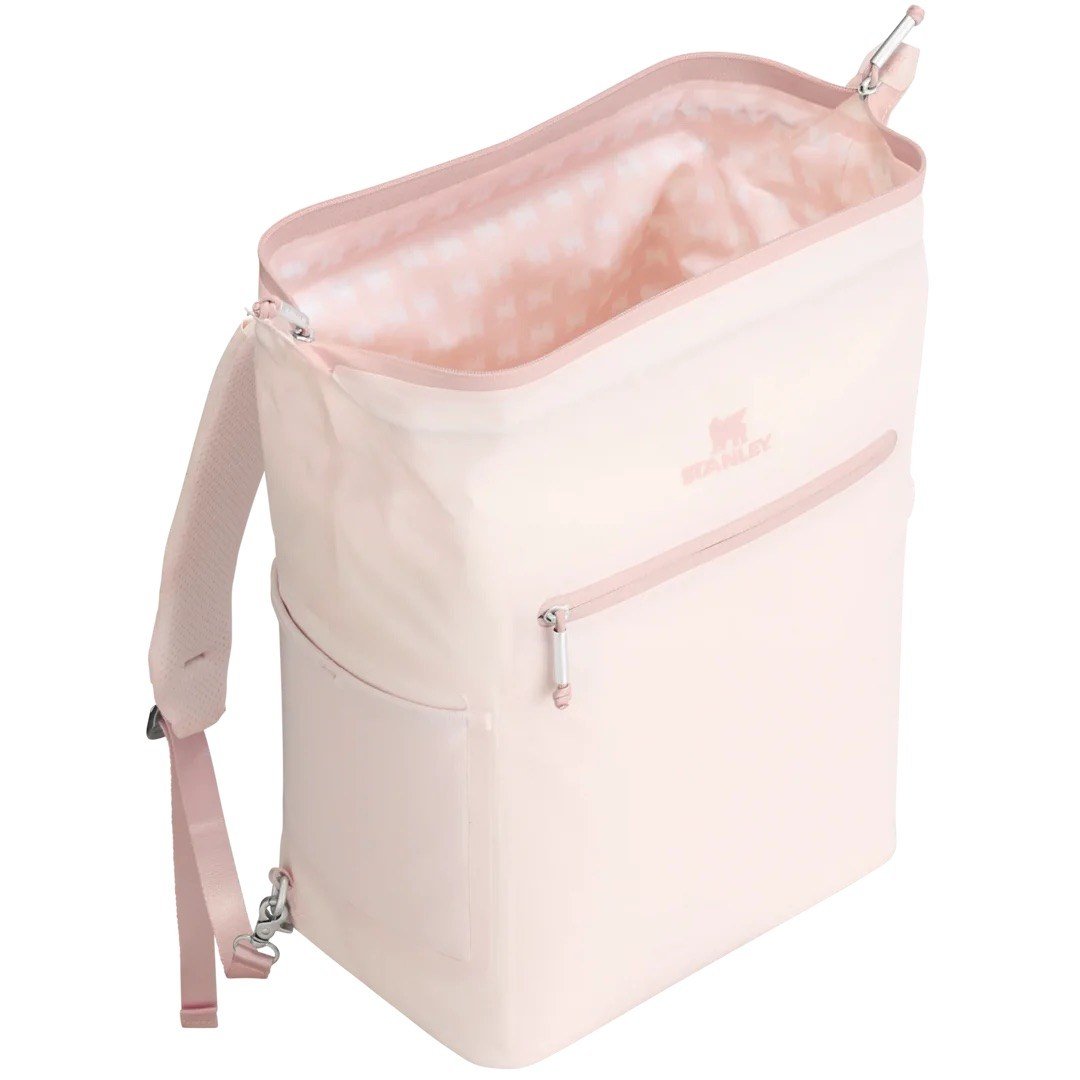 Stanley The All-Day Madeleine Midi Cooler Backpack 14L / 14.8QT - Rose Quartz