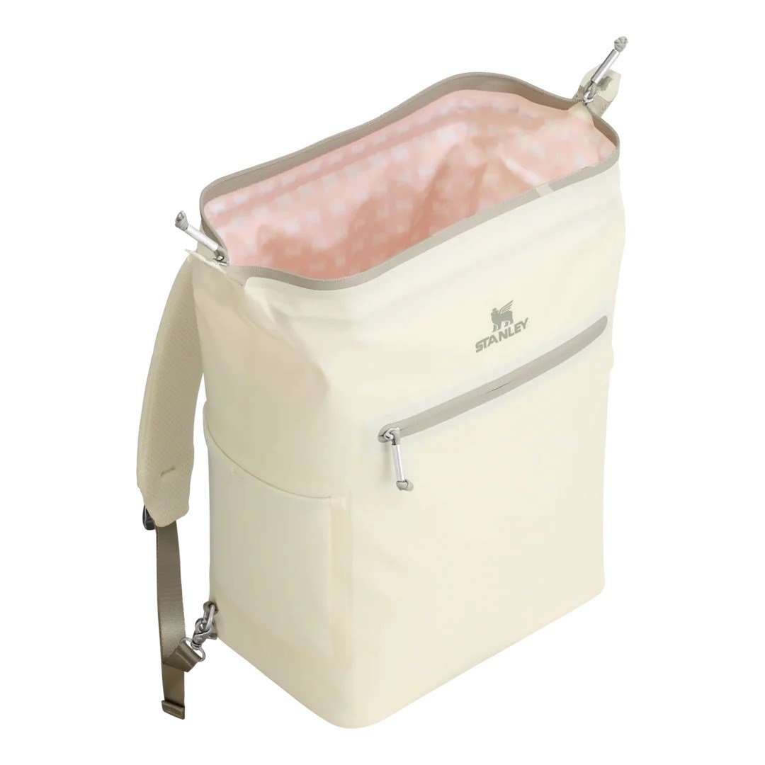 Stanley The All-Day Madeleine Midi Cooler Backpack 14L / 14.8QT - Cream