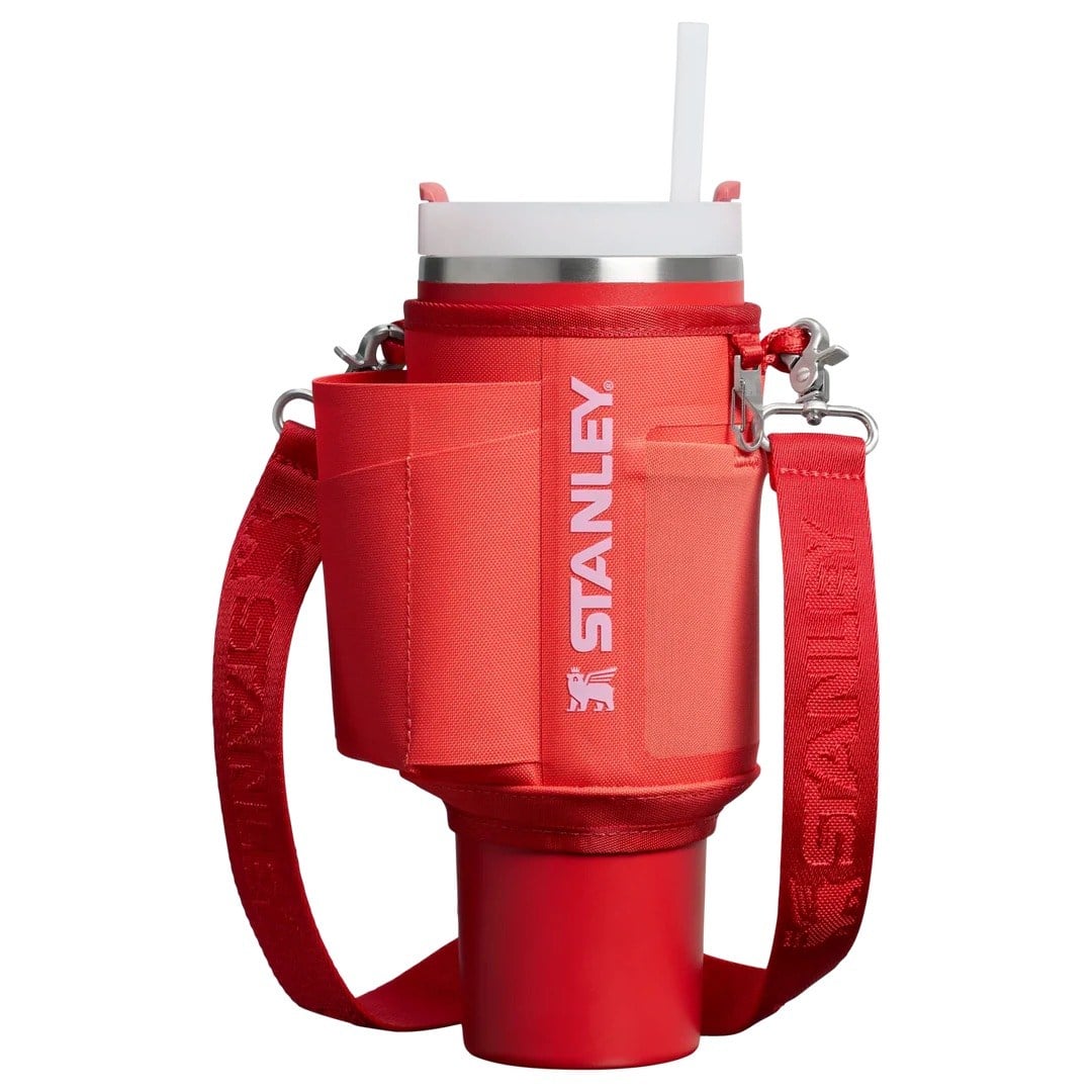 Stanley The All-Day Quencher Carry-All Termos Taşıma Askısı 1.2 LT Mercan - Hot Coral