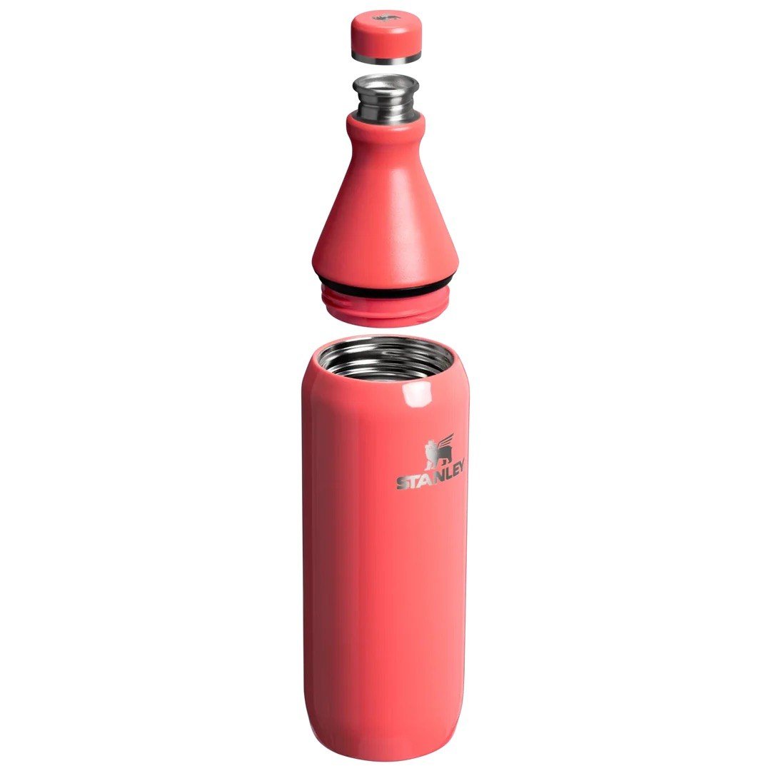 Stanley The All Day Slim Bottle  0.6L / 20oz - Hot Coral Gloss