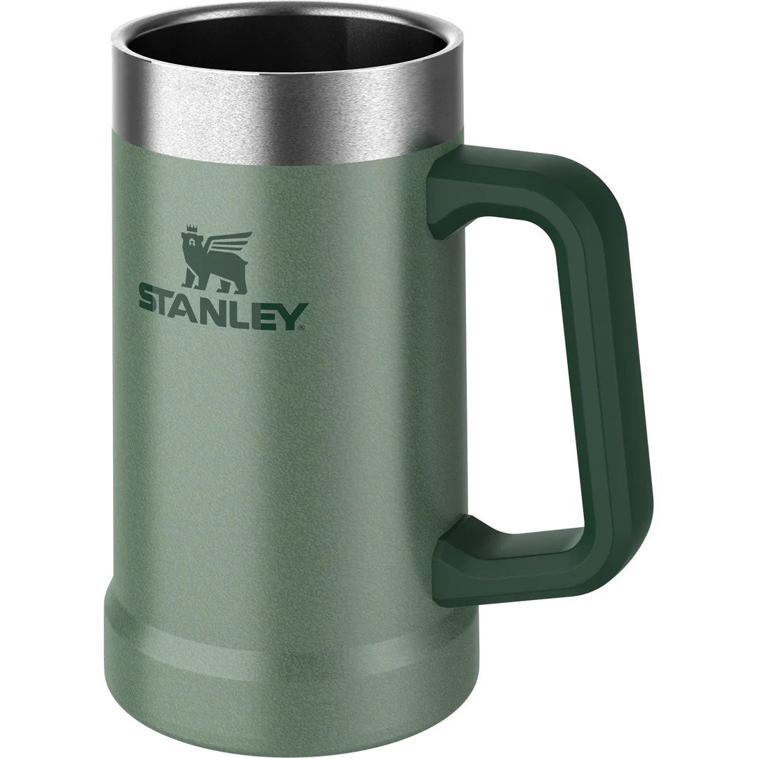 Stanley The Big Grip Beer Stein .7L / 24oz - Hammertone Green
