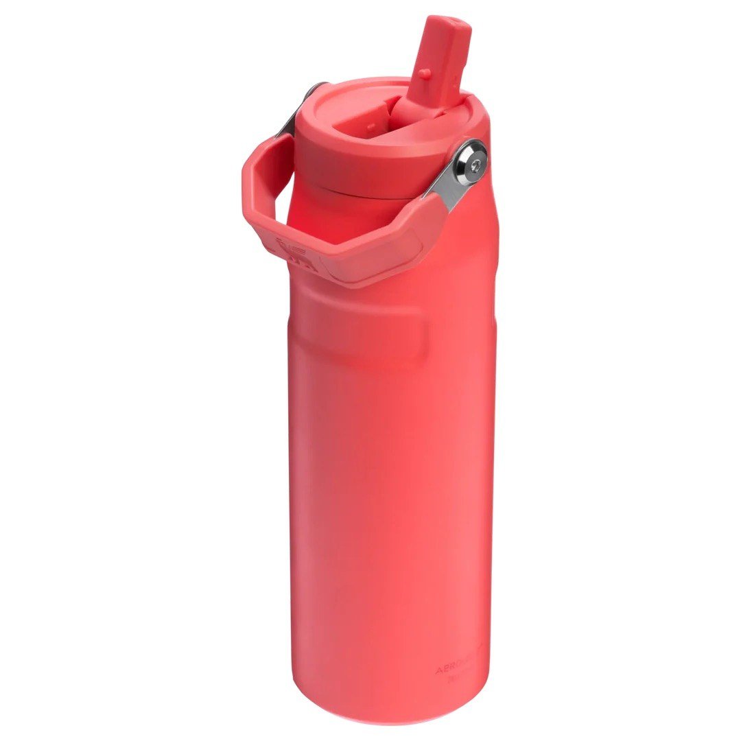 Stanley The IceFlow™ Bottle Flip Straw 2.0 0.07L / 24oz - Hot Coral