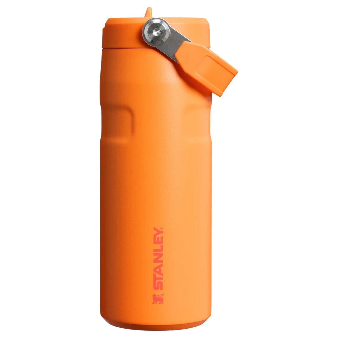 Stanley The IceFlow™ Bottle Flip Straw 2.0 0.47L / 16oz - Goldenrod Coral