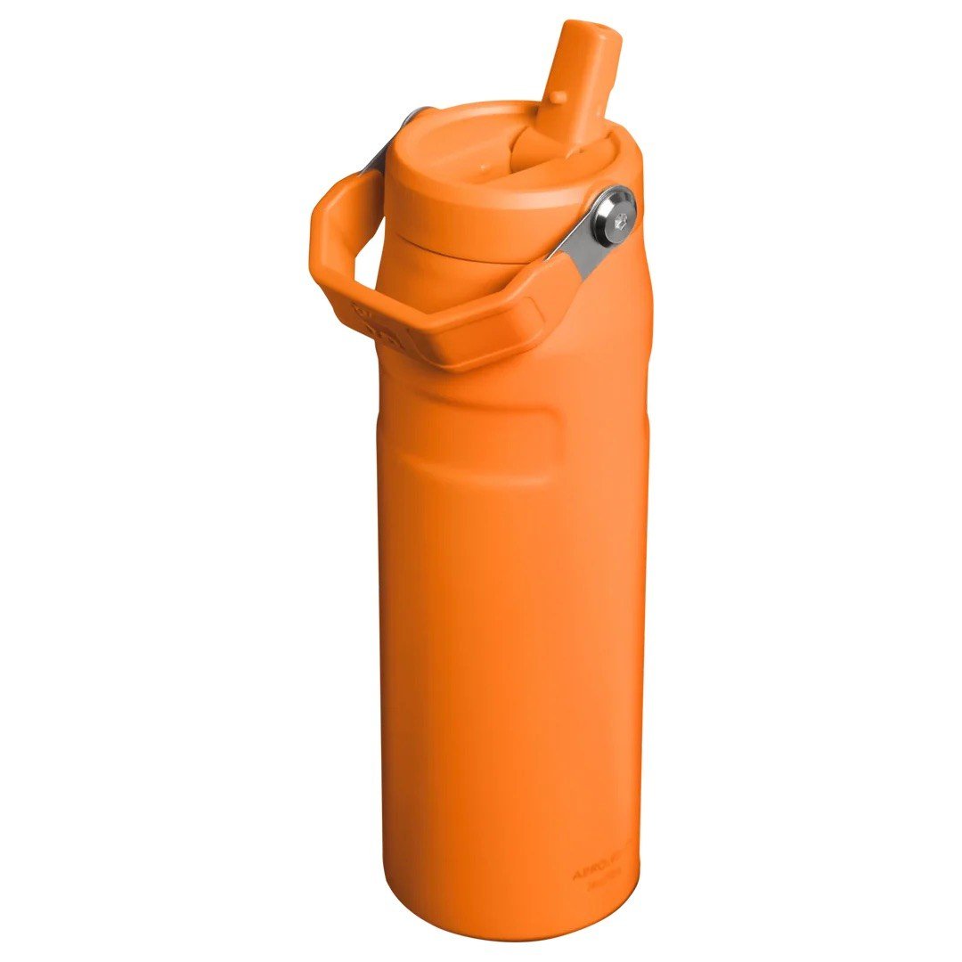 Stanley The IceFlow™ Bottle Flip Straw 2.0 0.07L / 24oz - Goldenrod Coral