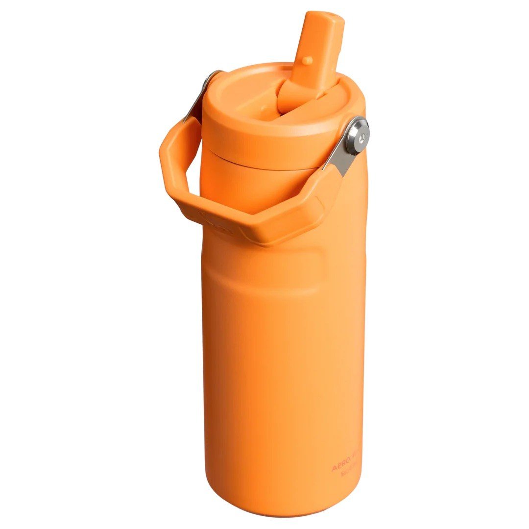 Stanley The IceFlow™ Bottle Flip Straw 2.0 0.47L / 16oz - Goldenrod Coral