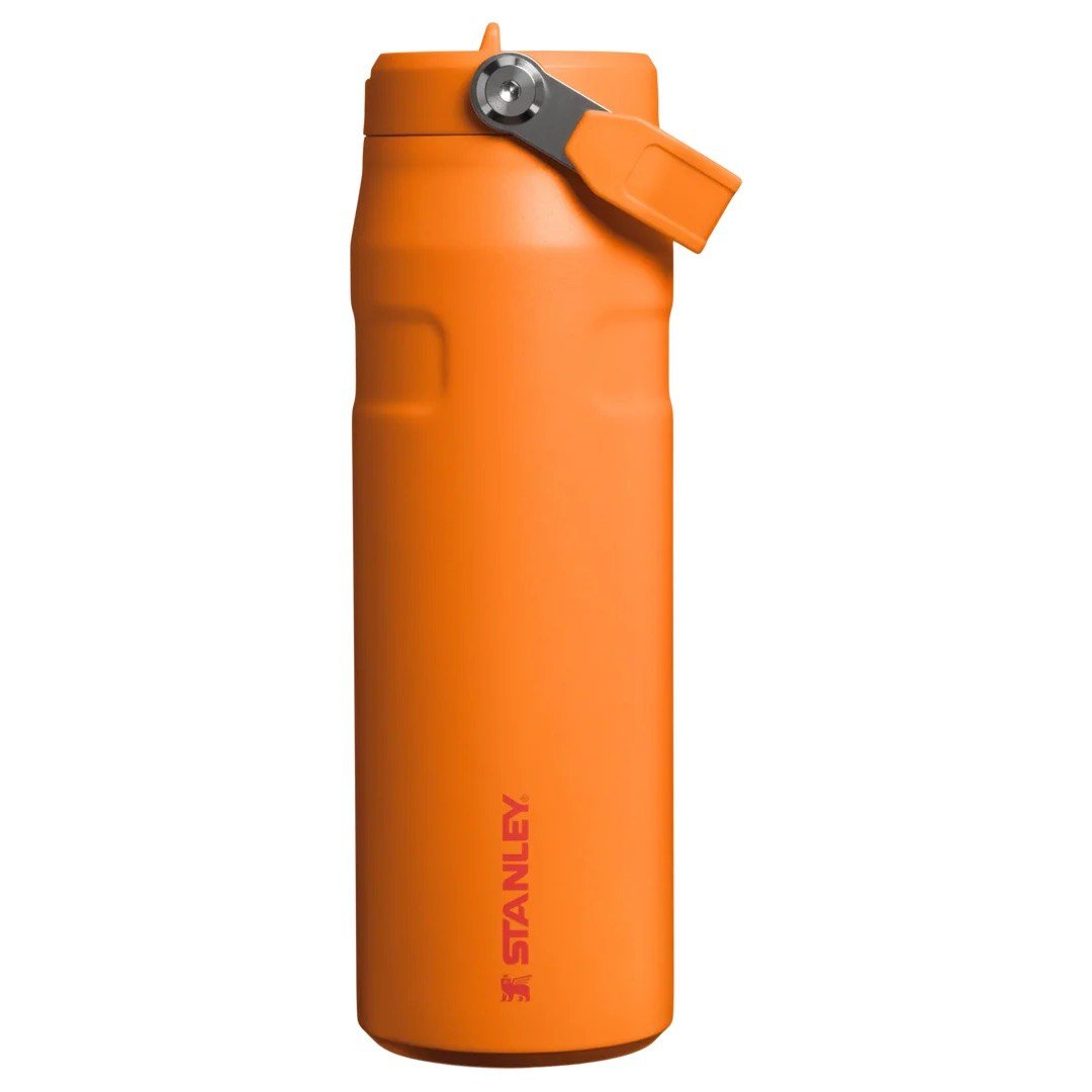 Stanley The IceFlow™ Bottle Flip Straw 2.0 0.07L / 24oz - Goldenrod Coral