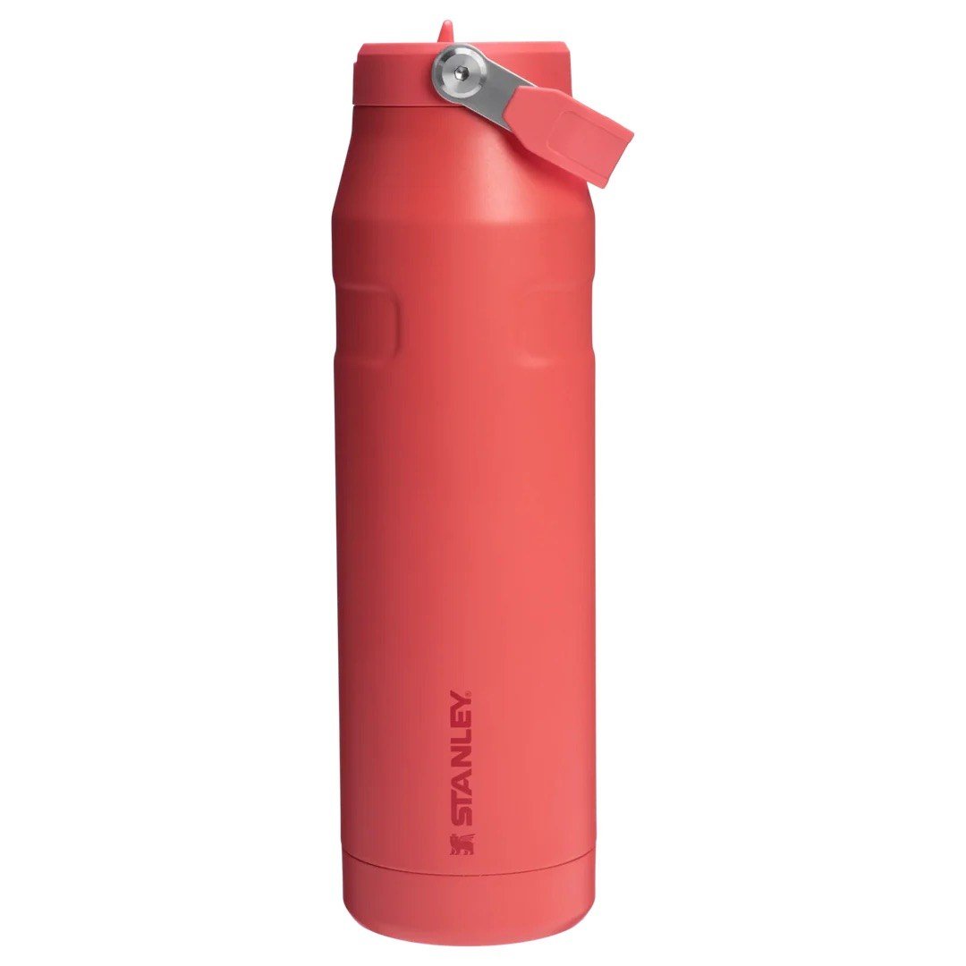Stanley The IceFlow Flip Straw 2.0 Pipetli Termos Bardak 1,06 LT  Mercan - Hot Coral