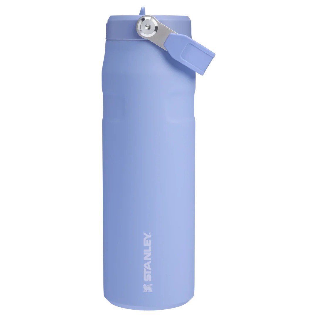Stanley The IceFlow Flip Straw Pipetli Termos Bardak 0,70 LT Eflatun - Hydrangea
