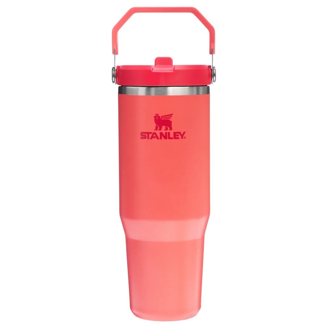 Stanley The IceFlow™ Flip Straw Tumbler 0.89L / 30oz - Hot Coral