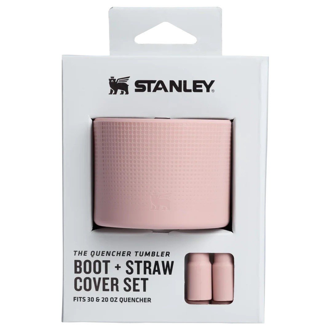 Stanley The Quencher Boot + Straw Topper 20oz / 30oz - Pink Dusk