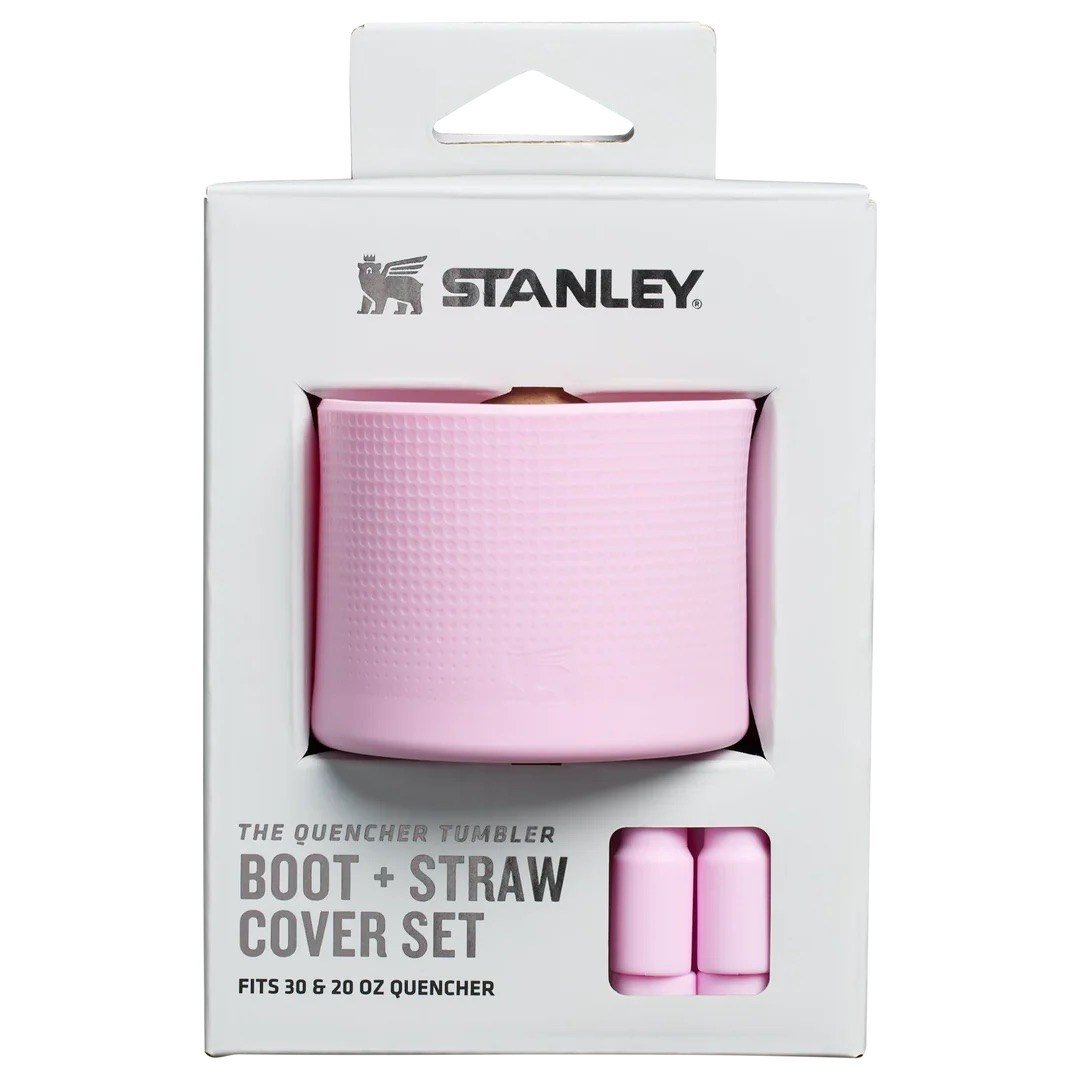 Stanley The Quencher Boot + Straw Topper 20oz / 30oz - Cherry Blossom
