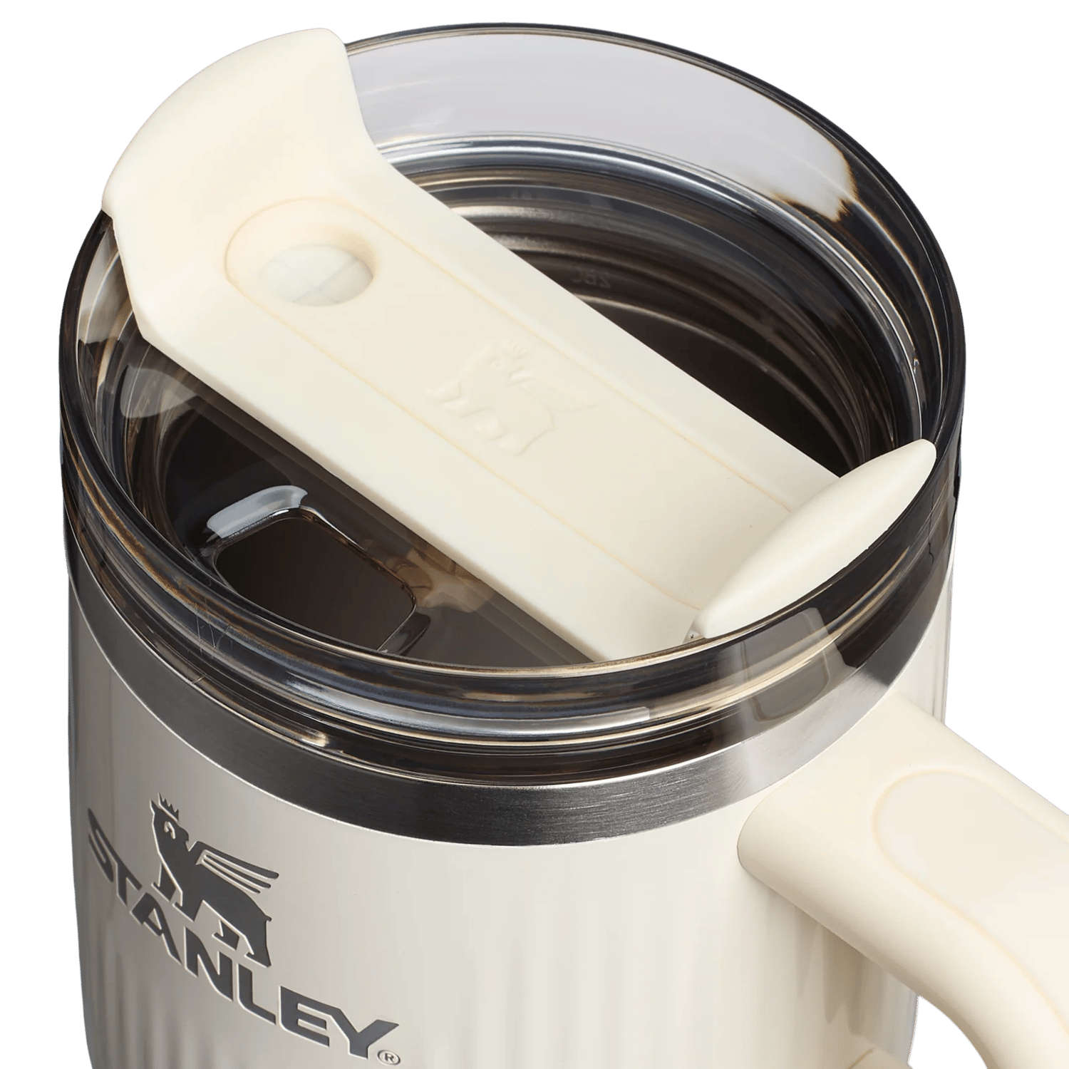 Stanley The Quencher H2.0 Fluted Tumbler 0.6 LT Cream Gloss