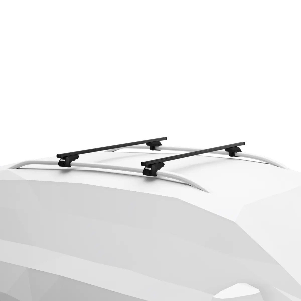 THULE MOTION XT XL Portbagaj Parlak Siyah & SQUAREBAR EVO (Kare Barlı) Taşıyıcı Sistem