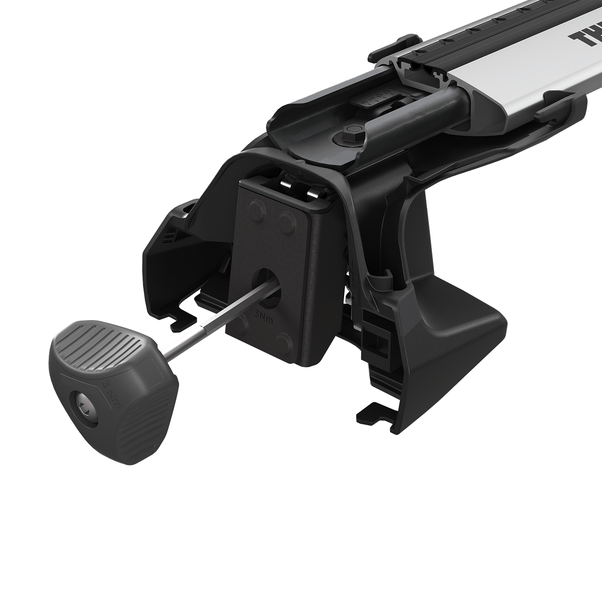 Thule Wingbar Edge Normal Tavanlı Araç Üzeri Taşıyıcı Sistem - Gri Barlı
