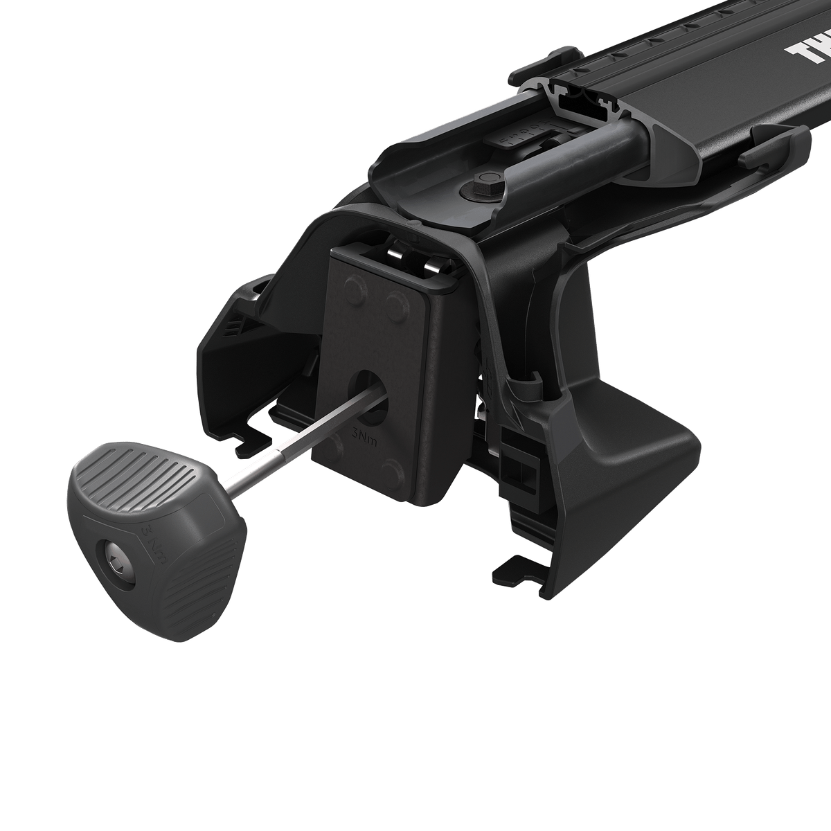 Thule Wingbar Edge Normal Tavanlı Araç Üzeri Taşıyıcı Sistem - Siyah Barlı