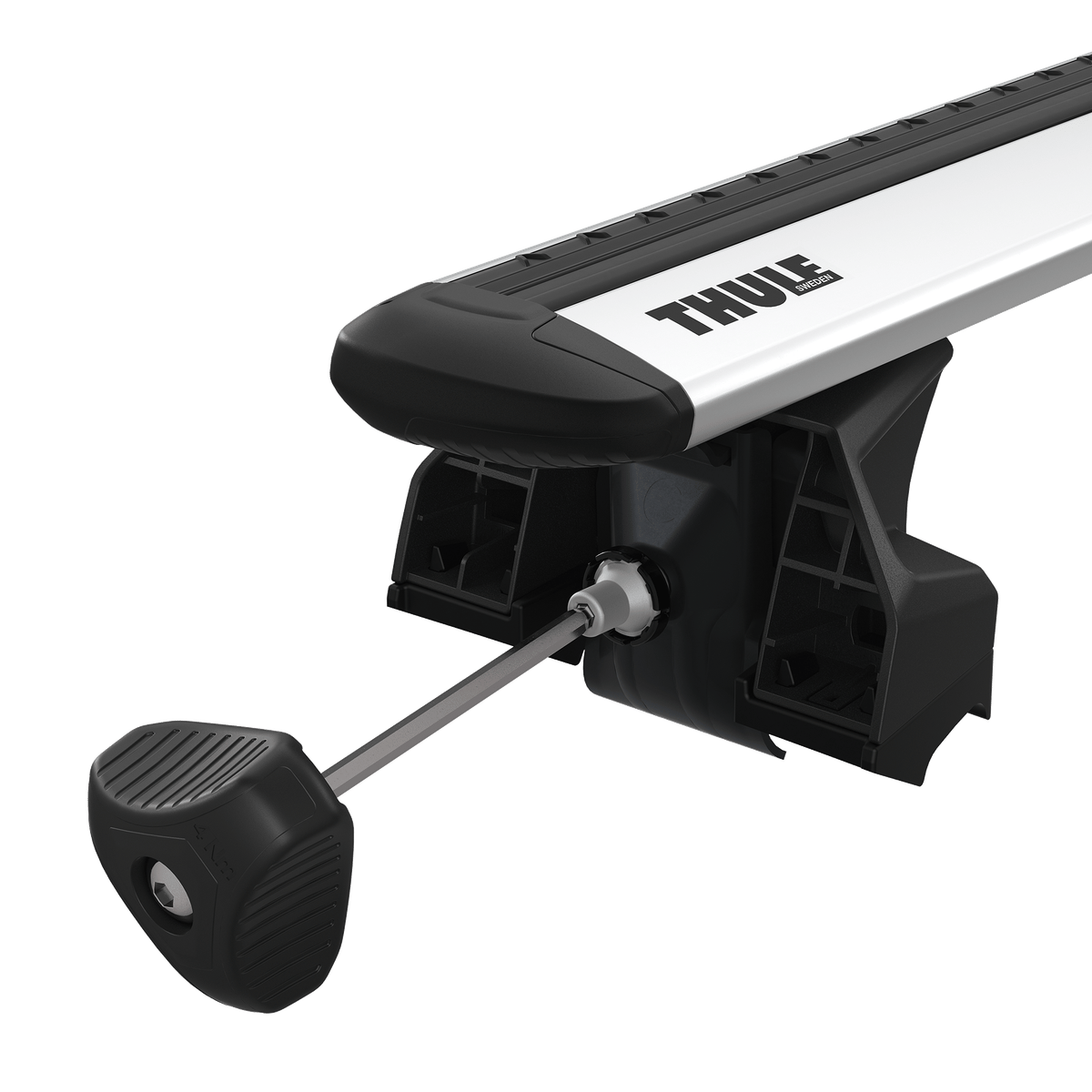 Thule Wingbar Evo Bitişik Raylı Araç Üzeri Taşıyıcı Sistem - Gri Barlı