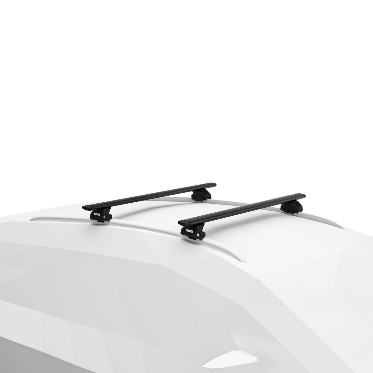 Thule Wingbar Evo Bitişik Raylı Araç Üzeri Taşıyıcı Sistem - Siyah Barlı