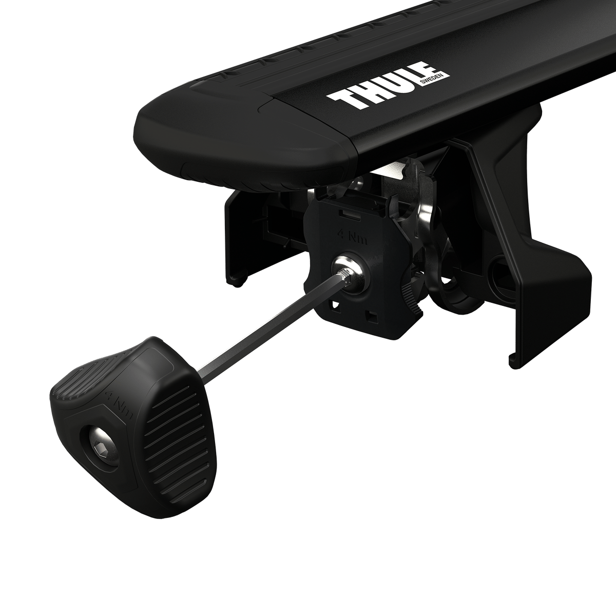 Thule Wingbar Evo Montaj Yuvalı Araç Üzeri Taşıyıcı Sistem - Siyah Barlı