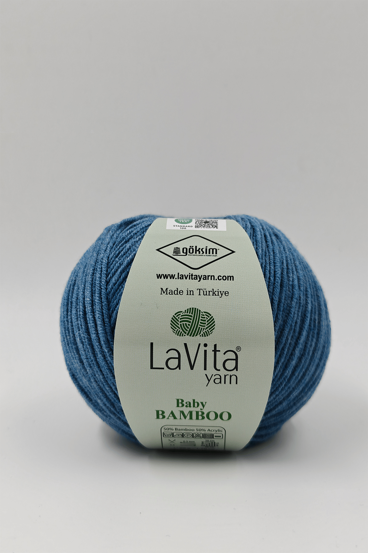 Baby Bamboo El Örgü İpi %50 Bambu %50 Akrilik 50gr (5319 İNDİGO)