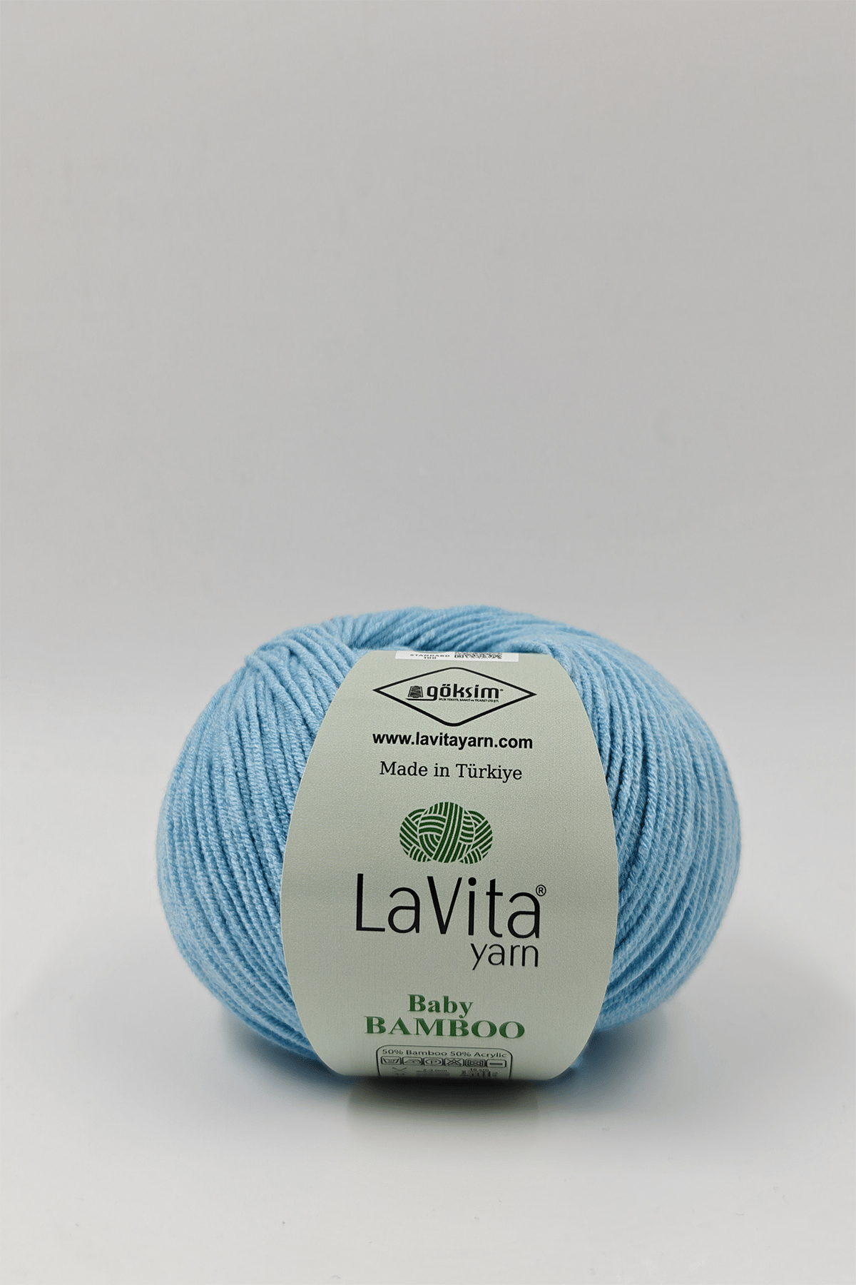 Baby Bamboo El Örgü İpi %50 Bambu %50 Akrilik 50gr (5315 MAVİ)
